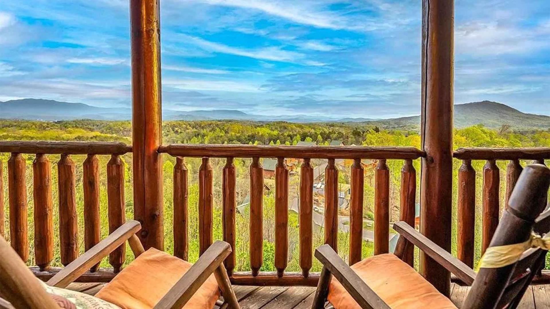 New Majestic 5 Star Amazing View, Pool, Hot Tub! Villa Pigeon Forge Exterior photo